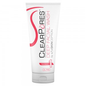 ClearPores Nettoyant Visage Anti-Acne - Regulateur pH & Niveaux Sebum - Formule Sans Huile - 170ml