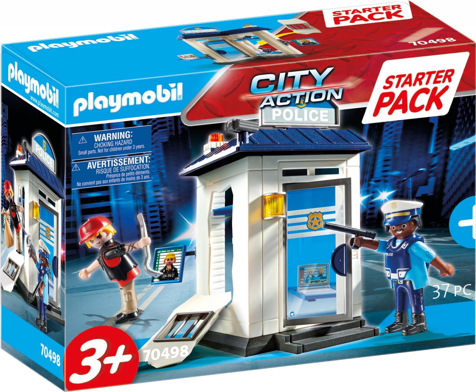 Playmobil City Action Starter Pack Polizei - Junge/Mädchen - 3 Jahr(e) - Kunststoff - Mehrfarben (70498)