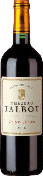 Cht. Talbot Chateau Talbot 4eme Cru Classe Appellation Saint Julien Controlle Jg. 2015