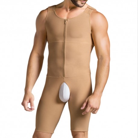 LEO Compression Bodysuit - Nude M