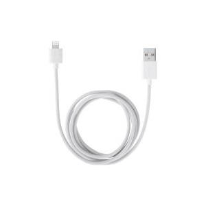 Belkin Charge/Sync Cable - iPad-/iPhone-/iPod-Lade-/Datenkabel - Lightning / USB - USB (M) - Lightning (M) - 2,0m - weiß - für Apple iPad Air, iPad Air 2, iPad mini, iPad mini 2, 3, iPad with Retina display (4th generation), iPhone 5, 5c, 5s, 6, 6 Plus, i