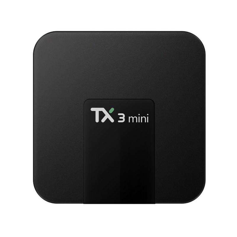 TX3 Mini Android 7.1 Smart TV Box Amlogic S905W Quad Core 2GB 16GB Android7.1 4K H.265 Streaming Media Player 2.4G Wifi with Display Newest