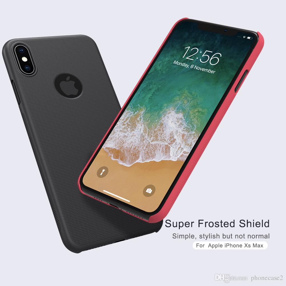 Nillkin Case for iPhone Xs Max 6.5'' Frosted Shield PC Hard Back Cover sFor iPhone Xs Max Case