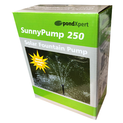 PondXpert SunnyPump 250 Solar Power Pump