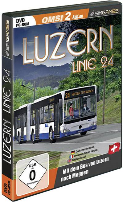 OMSI 2 - AddOn Luzern Linie 24 - PC-Spiele - Simulationen (50804)