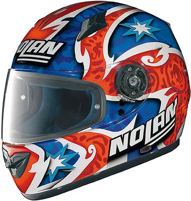 X-Lite X-Lite X-602 N-COM Stoner Replica 2007, integral helmet