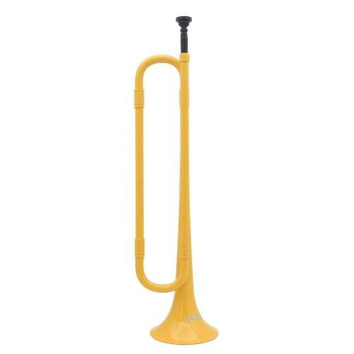 ammoon B Flat Bugle Cavalry trompette de plastique écologique avec Embouchure pour School Band Student