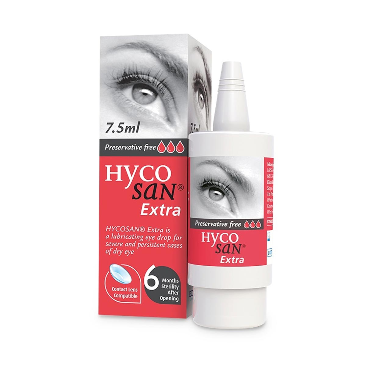 Hycosan Extra Eye Drops (7.5ml)