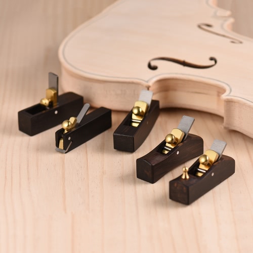 Cortador del Plano de la Carpintería Set de Herramientas Luthier de Ébano para Violín Viola Instrumento de Madera