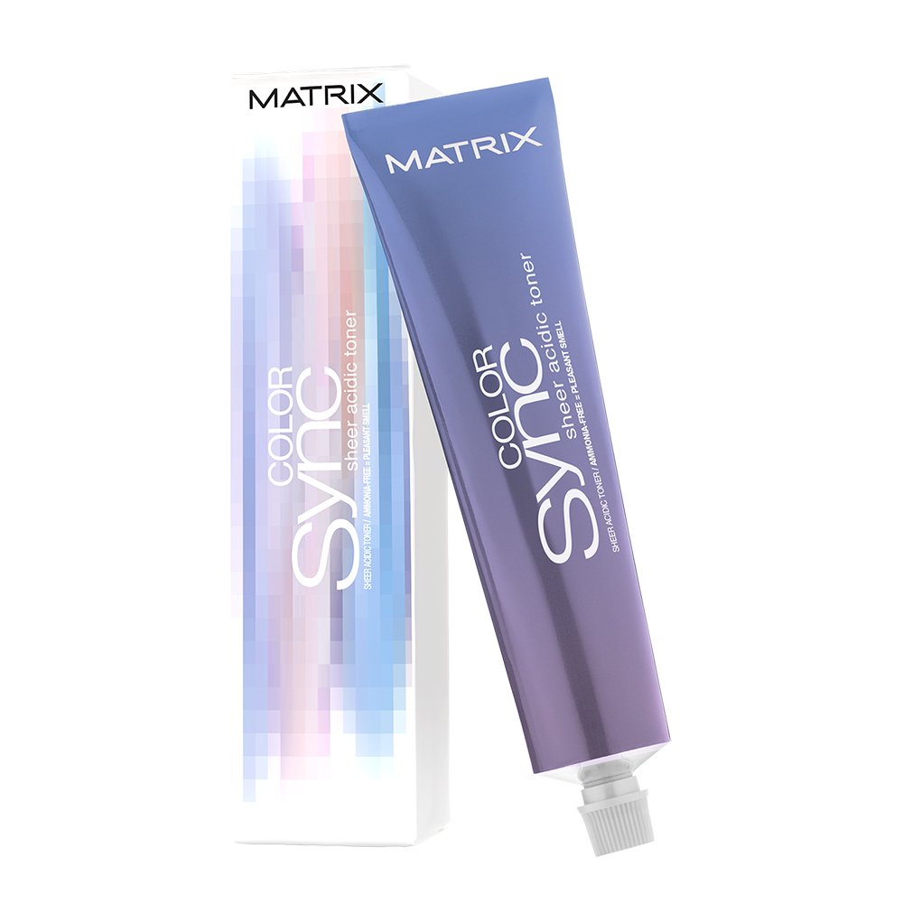 matrix color sync tone-on-tone acidic toner sheer violet 90ml