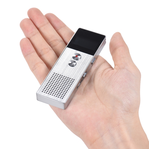 8 GB grabadora de voz digital dictáfono reproductor de música MP3 sonido estéreo