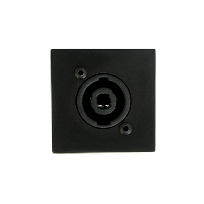 Audac CP 45 SPEB - Anschlussplatte mit Lautsprecher Buchse schwarz