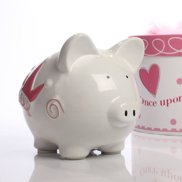 Personalised Princess Castle Piggy Bank