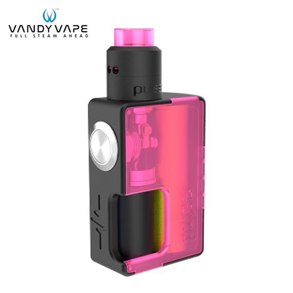 Authentische VandyVape Pulse BF Mechanische Squonk squonker Box Mod Pulse 24 BF RDA Kit - Frosted Rosa