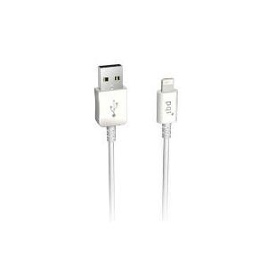 PQI i-Cable - Lightning-Kabel - USB (M) bis Lightning (M) - 1 m - weiß - für Apple iPad/iPhone/iPod (Lightning)