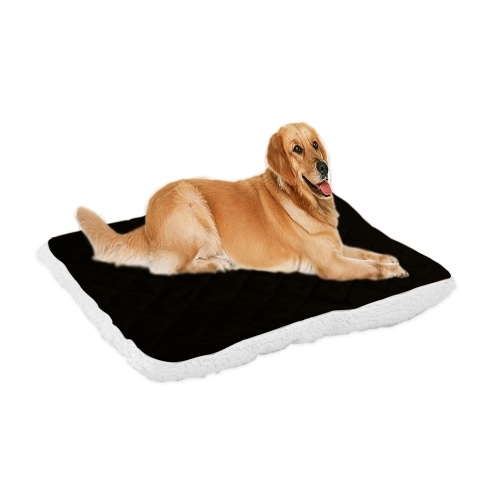 Peluche tapis pour animaux doux et confortable lit chaud chien chenil couverture de coussin de chiot fournitures pour animaux de compagnie