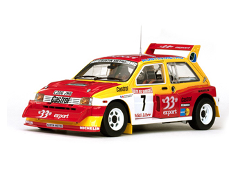 MG Metro 6R4 (Didier Auriol - Champion de France 1986) Diecast Model Car
