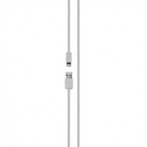 Xqisit - Lightning-Kabel - USB (M) bis Lightning (M) - 1.8 m - weiß - für Apple iPad/iPhone/iPod (Lightning)