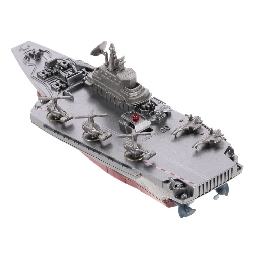 Crear juguetes Sea Wing Star 3319 2.4GHz All Direction Navigate Mini Radio Control Electric Warship Boat RTR