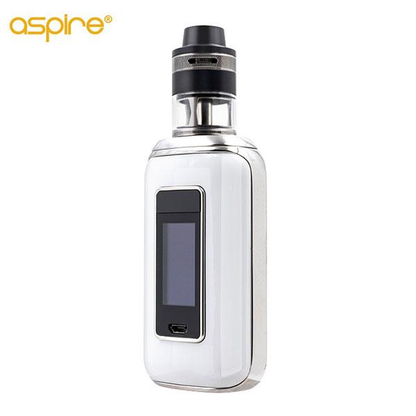 Authentic Aspire SkyStar Revvo 210W 2ML Tank TPD Package Edition Starter Kit - White Silver Silvery SS