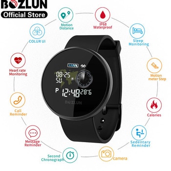 Bozlun IP68 waterproof Smart Watch Heart Rate Monitor GPS Sport Fitness Tracker Smartwatch For Man Women reloj inteligente B36M
