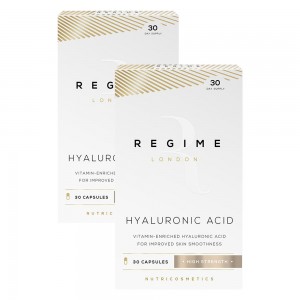 Hyaluronic Acid Capsules - Vitamin-Enriched Supplement - 2 Packs