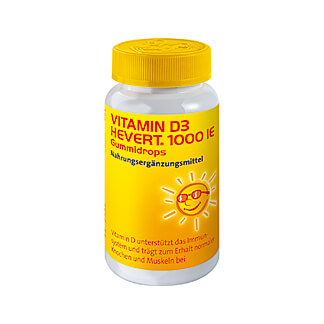 Vitamin D3 Hevert 1. 000 I. E. Gummidrops