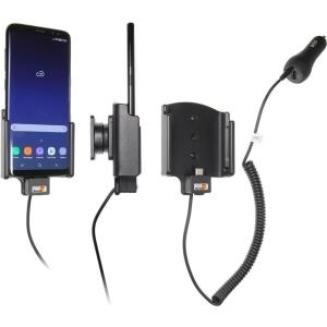 Brodit Active holder with cig-plug - Fahrzeughalterung/Ladegerät - Schwarz - für Samsung Galaxy S8