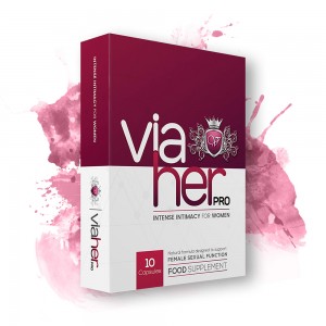 ViaHer Pro - Suplemento Natural Para El Soporte Del Deseo Sexual Femenino - 10 Capsulas