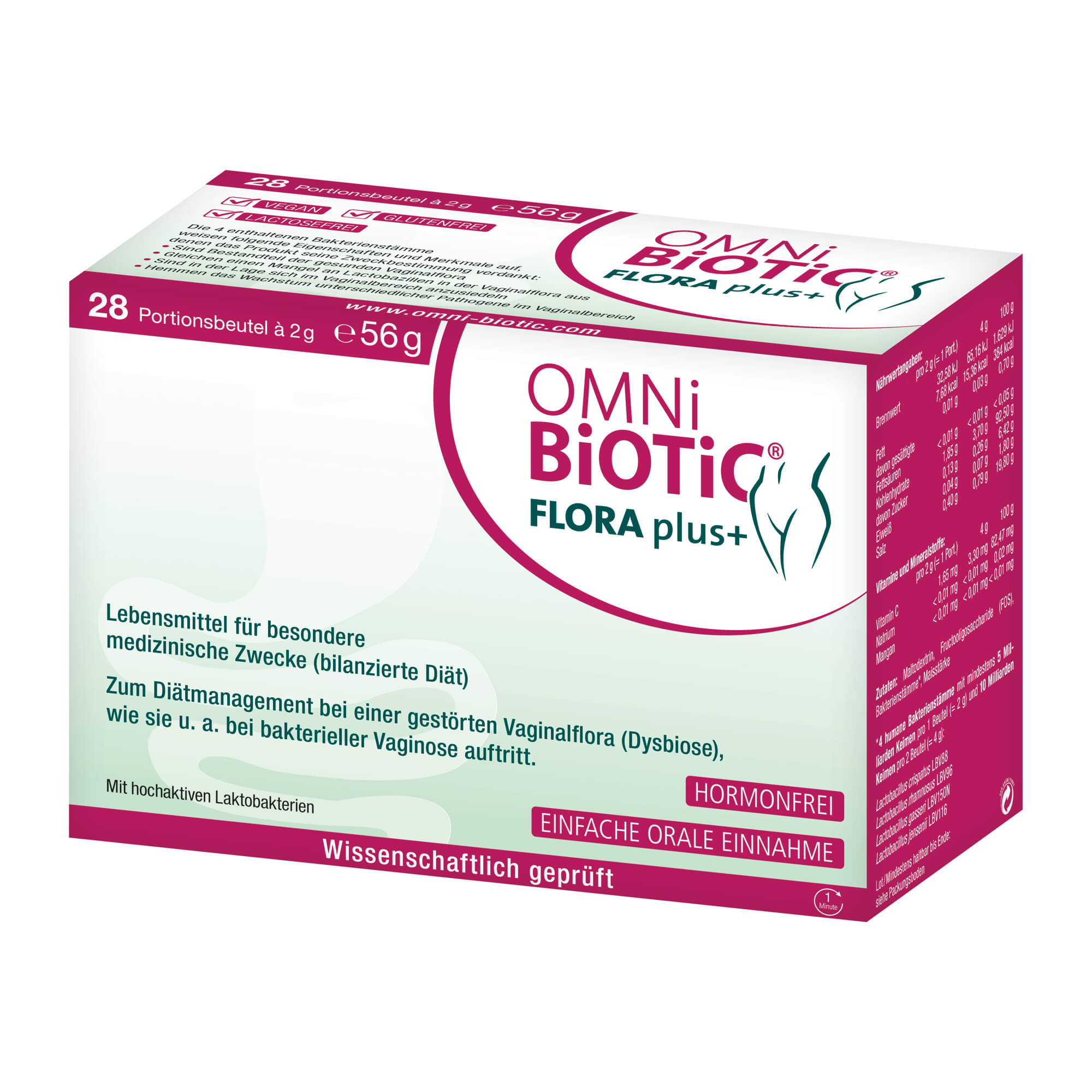 Omni Biotic Flora Plus+ Beutel