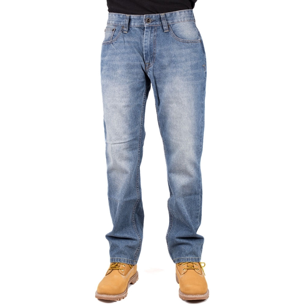 Caterpillar Mens Trax Slouch Fit Stonewash Trousers Jeans Waist Size 30' (76cm)  Inseam 34' (86cm)
