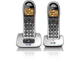 BT BT4000 Twin Big Button DECT Telephone