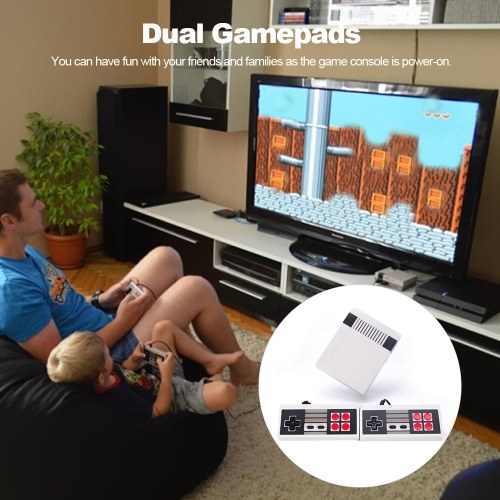 HD Retro Classic Game Consoles HD Home Video Game System Dual Gamepad Built-in 621 Different Classic Games