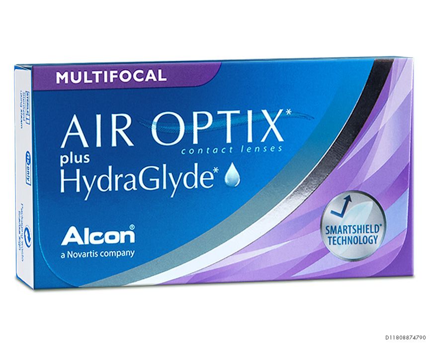 AIR OPTIX plus HydraGlyde MULTIFOCAL - 6er Box