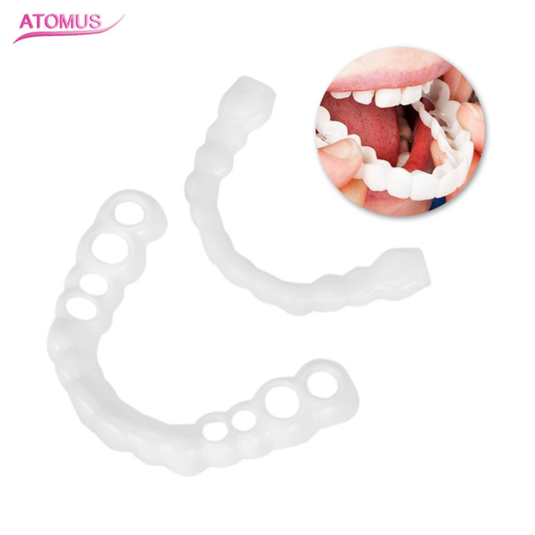 1pairs teeth corrector dental orthodontic retainer straighten tool beauty teeth tooth braces protector oral care supply