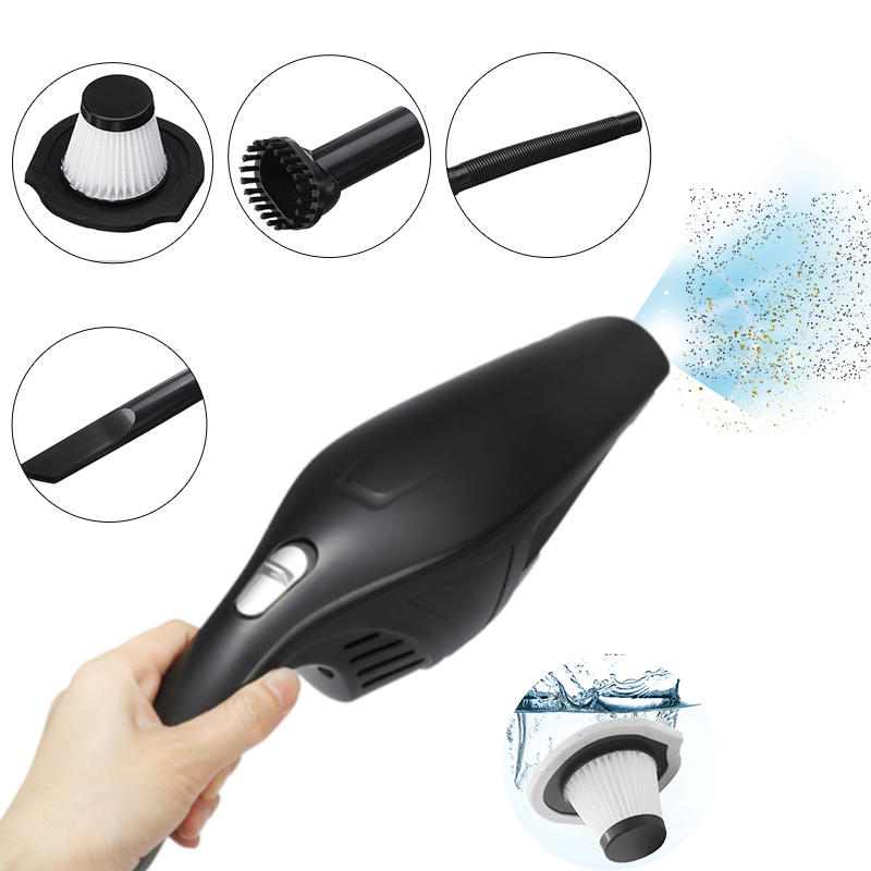 USB Handheld Wireless Vac Wet & Dry Vacuum Cleaner 120W Car Van Cordless Bagless Handheld Vacuum Cleaner