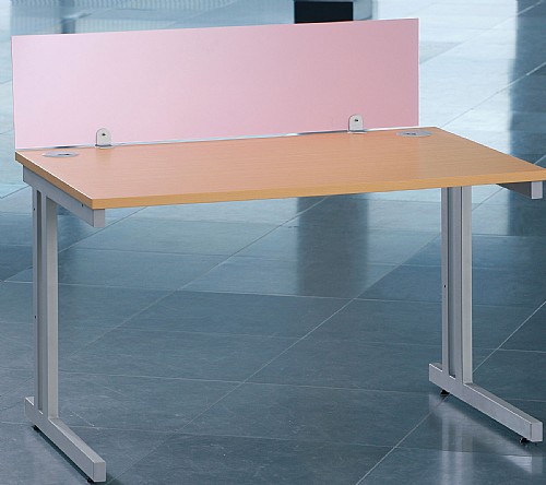 Colourful Acrylic Desk Screen - 1400mm