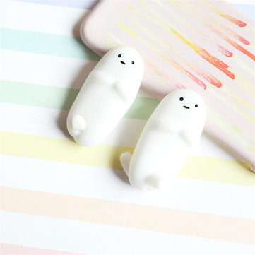 Mochi Depressed Man Squishy Squeeze Cute Healing Toy Kawaii Collection Gift Decor