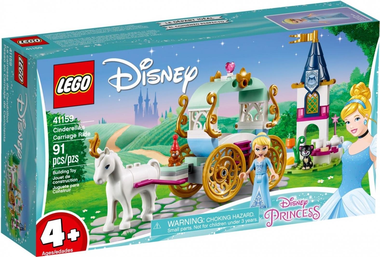 LEGO Disney Princess 41159 Cinderellas Kutsche (4+) (41159)