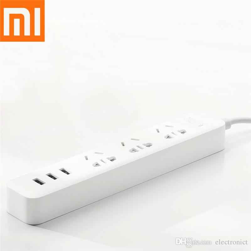 Xiaomi Power Strip Smart Home Electronics Fast Charging 3 USB 2.0 Interface Extension Socket Plug Free Shipping