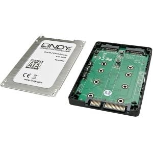Lindy Dual M.2 SSD RAID Case, SATA 2.5