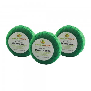 Manuka Soap - Cleansing Soap Infused With Natural Essential Oils - 3 Packs
