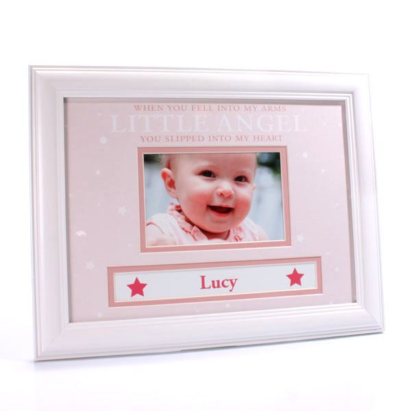 Personalised Baby Girl  Photo Frame