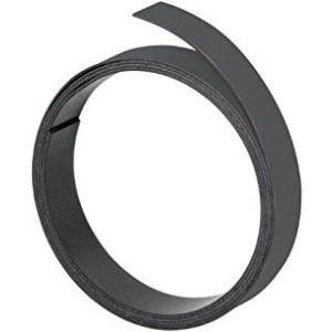 Franken Magnetband - 5mm/1m - schwarz - 2-seitig magentisch - beschriftbar (M801-10)