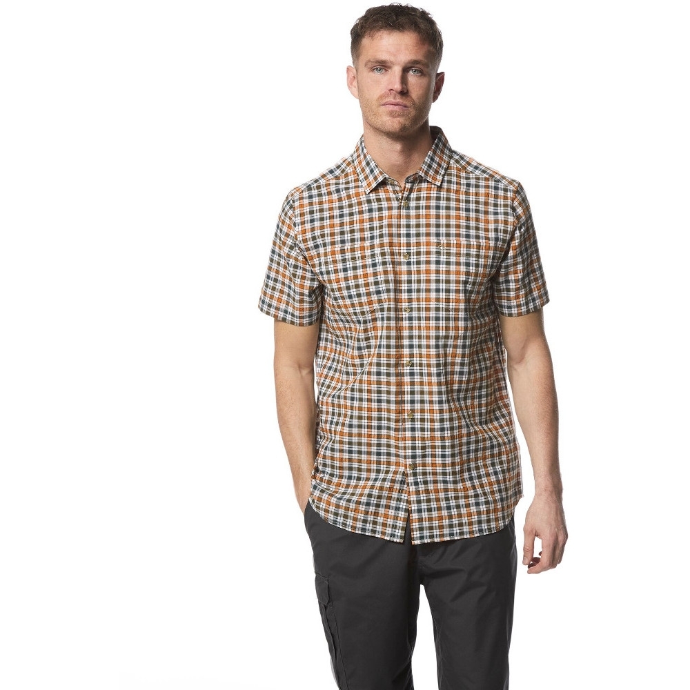 Craghoppers Mens Giovanni Short Sleeve Light Walking Shirt M - Chest 40' (102cm)