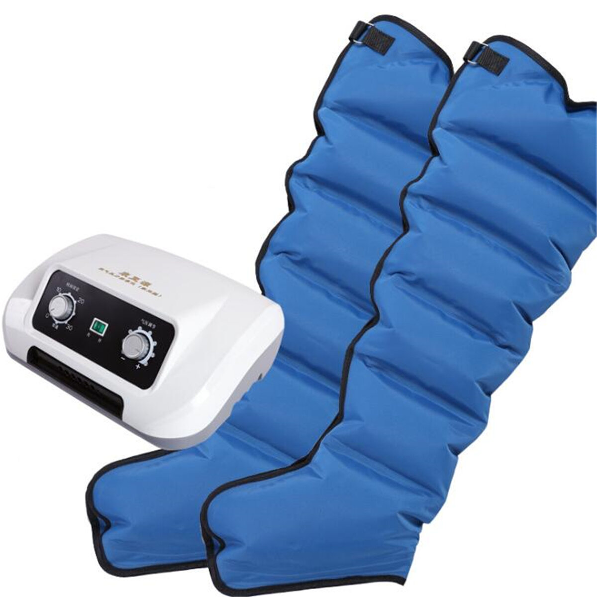 6 Luftkammern Beinkompressionsmassagegerät Arm Taille Wade Entspannte Zirkulation Druckmassagegerät Elektrisches Massage