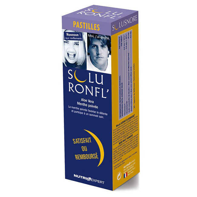Soluronfl' anti-ronflement - 15 pastilles