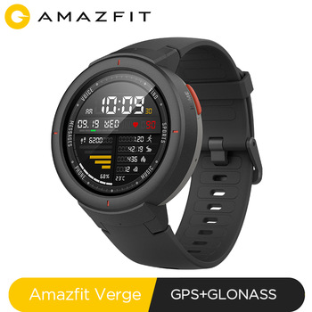 Global Version Huami Amazfit Verge Sport Smartwatch GPS Bluetooth Music Play Call Answer Smart Message Push Heart Rate Monitor