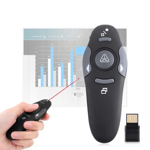 2.4GHz Wireless Presenter Pen PPT Presentation Remote Control Flip Laser Pointer Pen