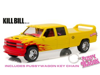 Chevrolet C2500 Crew Cab Silverado `Pussy Wagon` (1997) Diecast Model Truck from Kill Bill Vol. 1